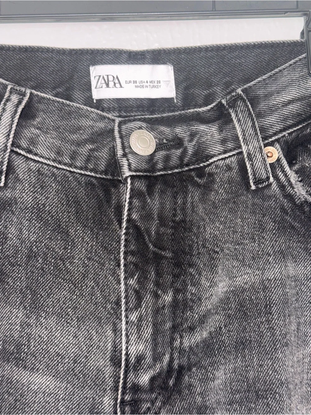 Zara Black Flair Women's Jeans Size 4 Y2K